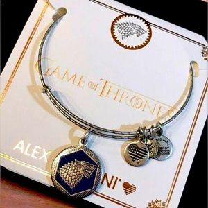 ALEX AND ANI x Game of Thrones Winter is Coming House Stark Bangle Bracelet